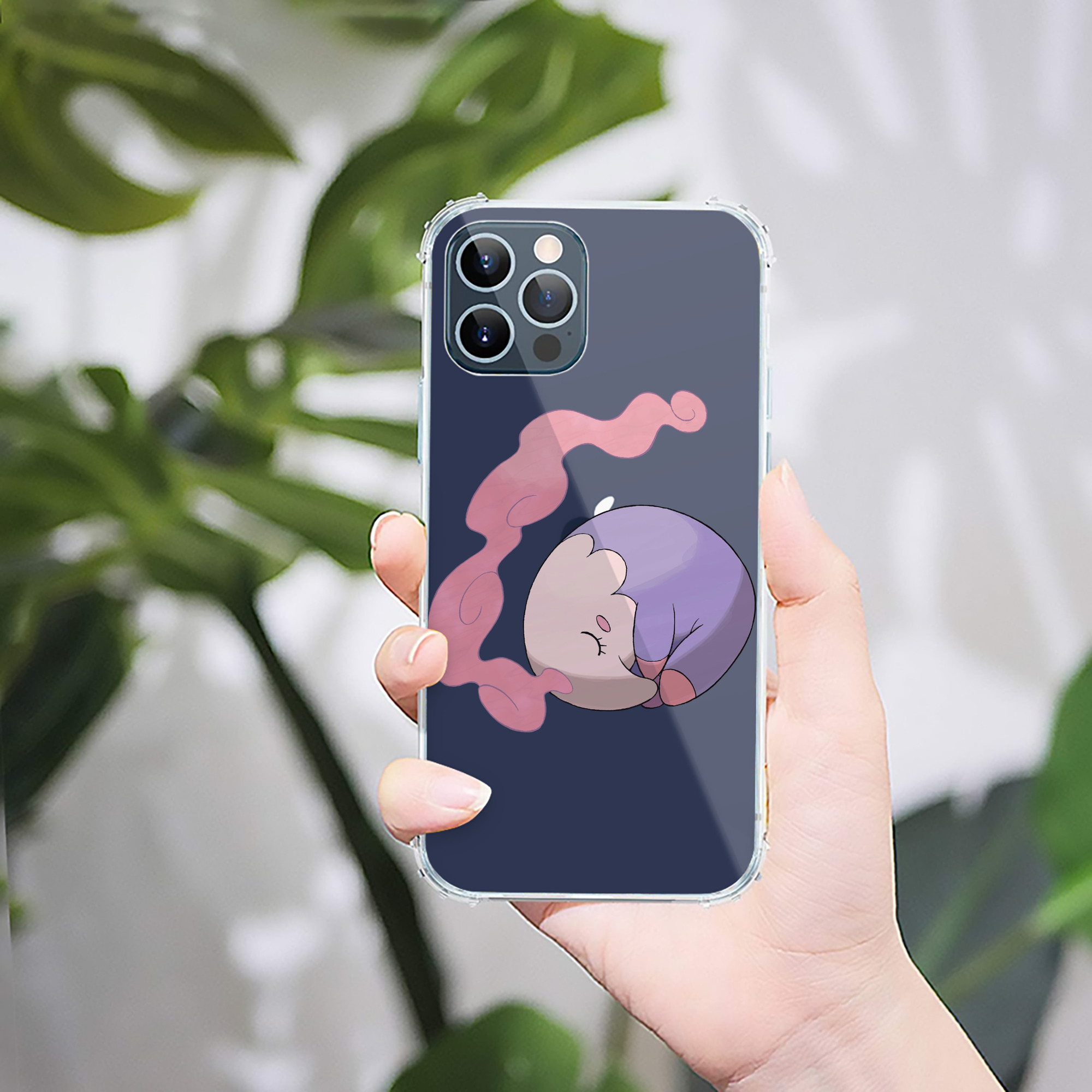 （画像用） ポケットモンスター Pokémon 【iPhone 12シリーズ対応】透明スマホケース（クリアソフトケース）